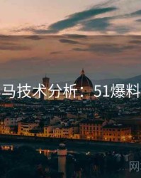 行业黑马技术分析：51爆料完整版